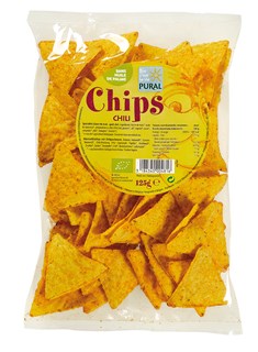 Pural Mais chips chili bio 125g - 4196